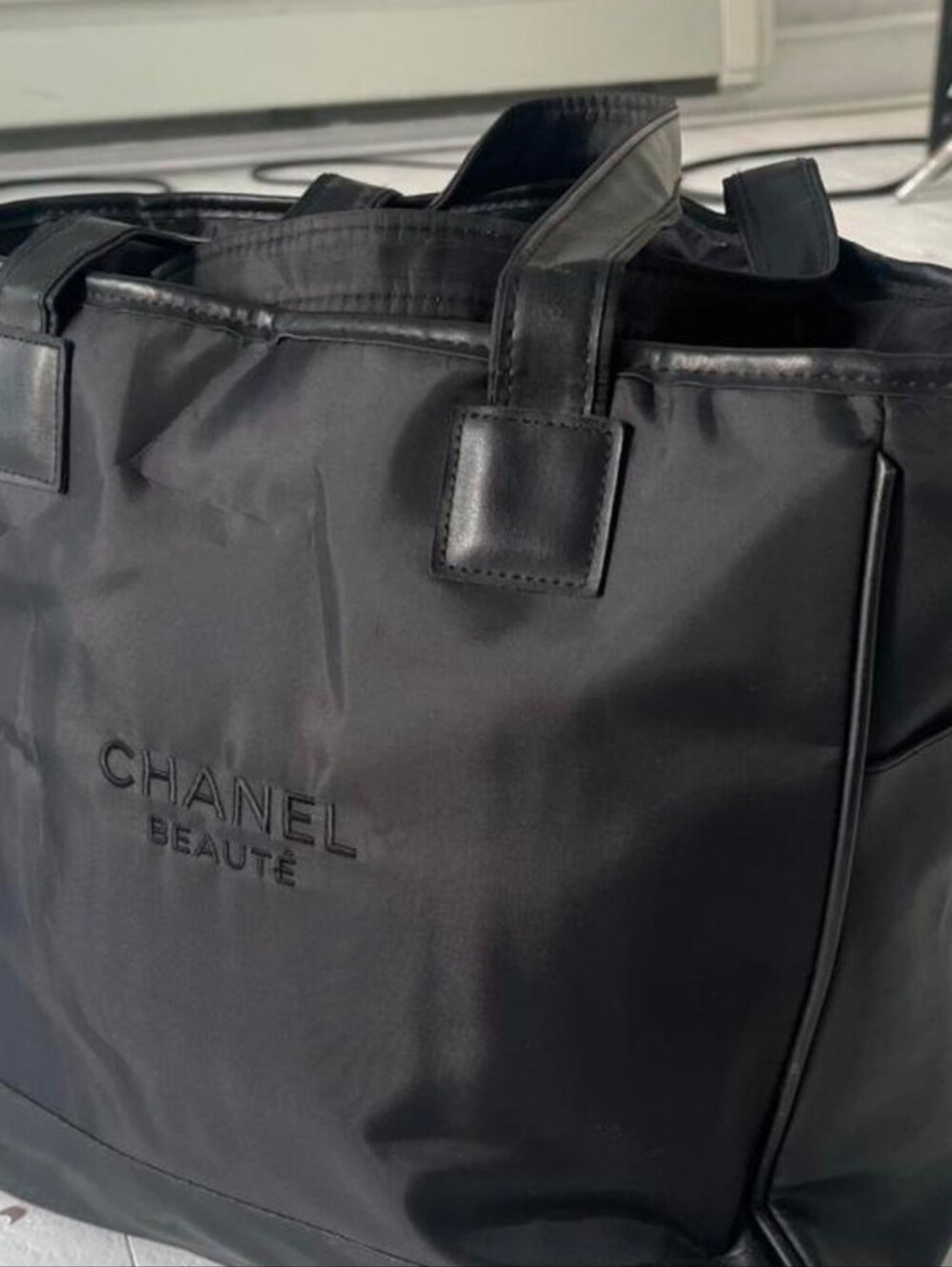 Chanel Beauté Black Tote Bag - Men's Travel & Everyday Carry